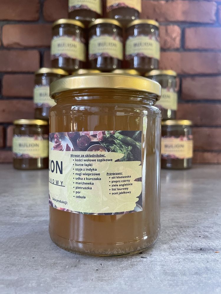 Bulion kolagenowy 6x540ml domowy