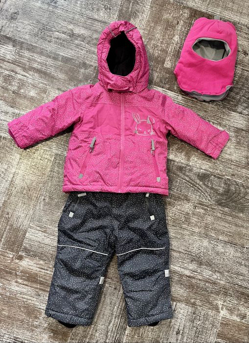 Зимовий комбінезон на дівчинку, 80 р. 9-12 місяців