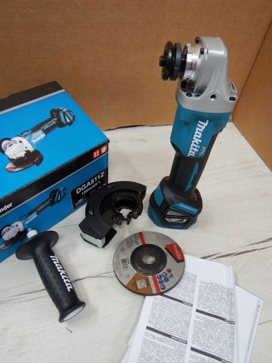 MAKITA DGA511 Szlifierka 18V regulacja obr.