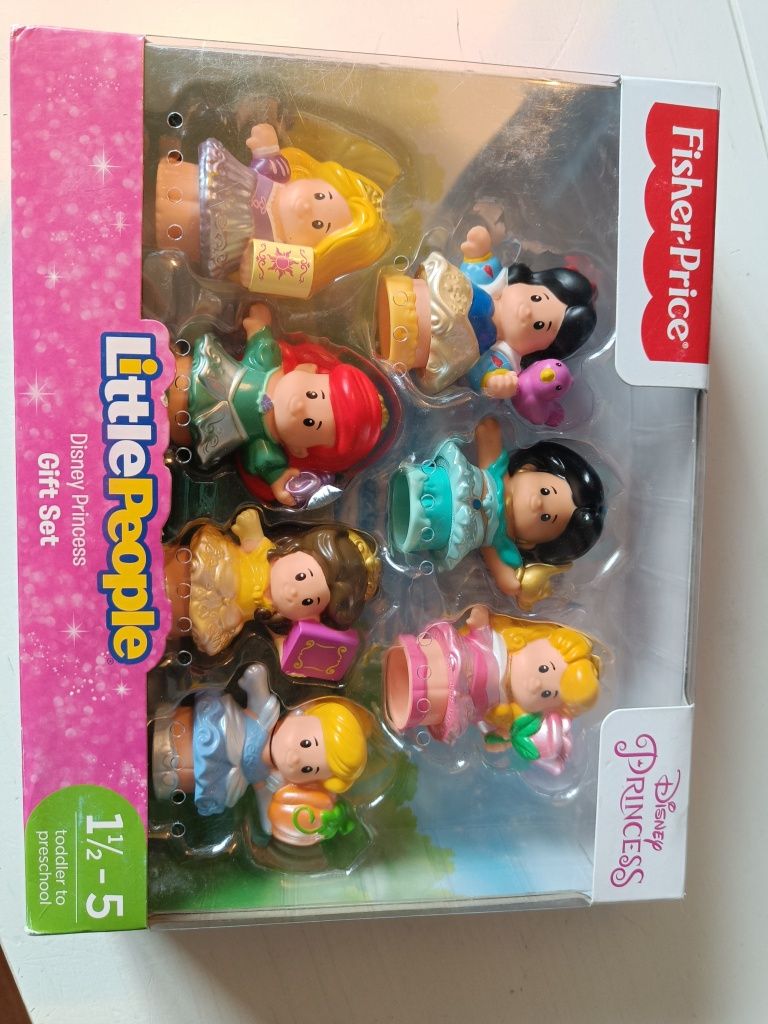 Nowy unikatowy zestaw księżniczka Disney little people fisher Price