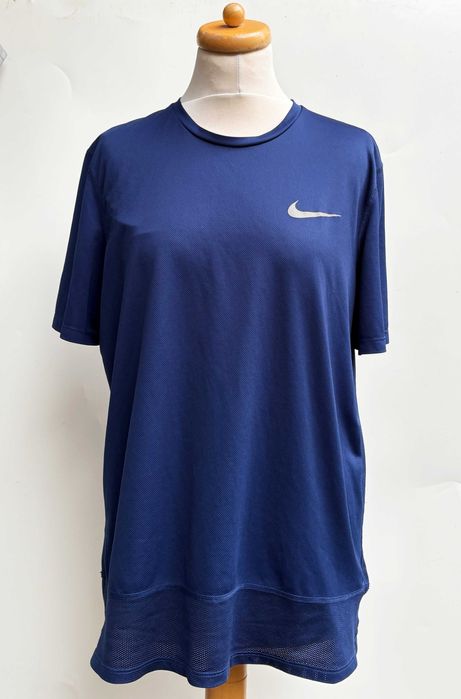 Koszulka Granatowa Nike Bluzka XL Krótki Rękaw