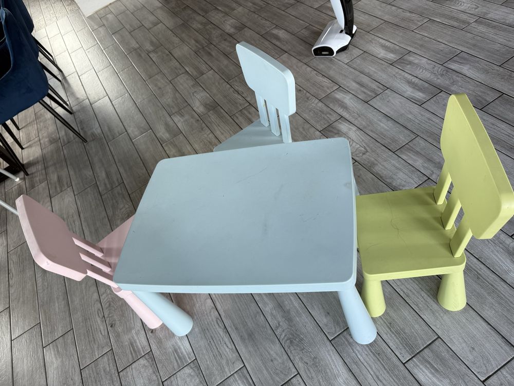 Stolik i krzeselka ikea dla dzieci cena za calosc