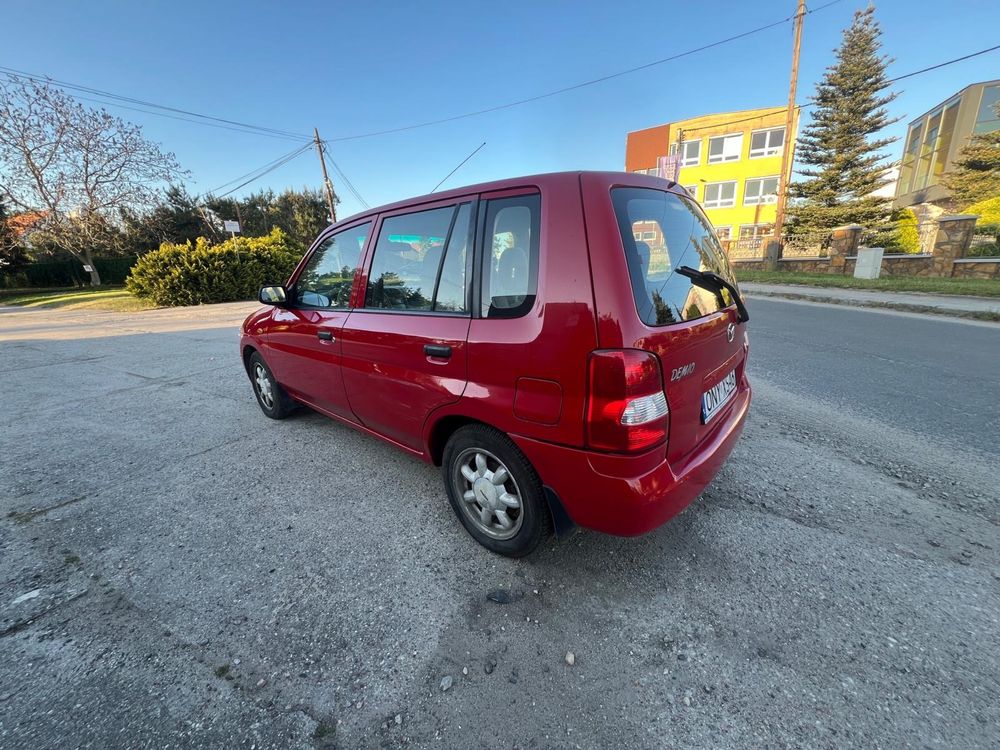 Mazda Demio 1.3 , 2003 rok bez wkladu