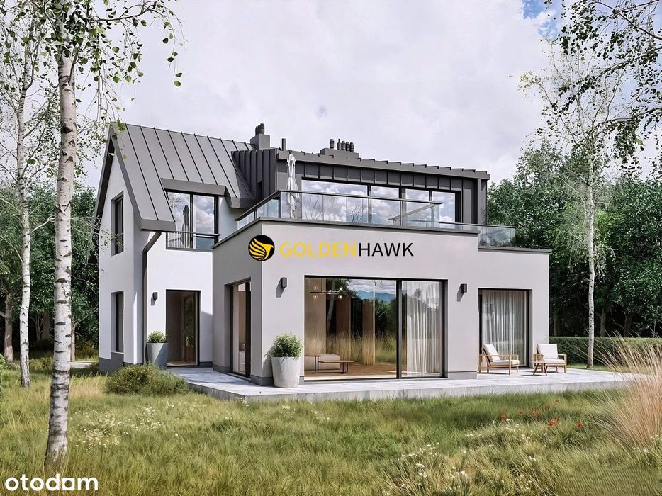 Nowy wolnostojący dom 151 m² - Bezrzecze, Szczecin