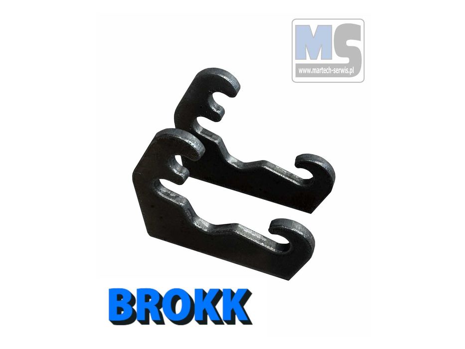 Mocowanie do robota BROKK uszy płyta adaptacyjna mocowanie haki młot