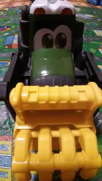 Трактор лесника Dickie Toys "Хэппи Фендт" с краном со звуком и светов