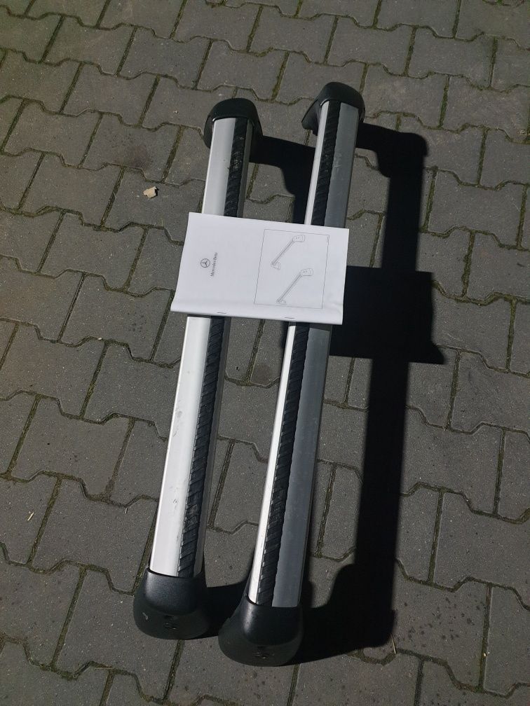 Belki poprzeczki bagażnik dachowy Thule Mercedes CLA 118 Shootingbrake