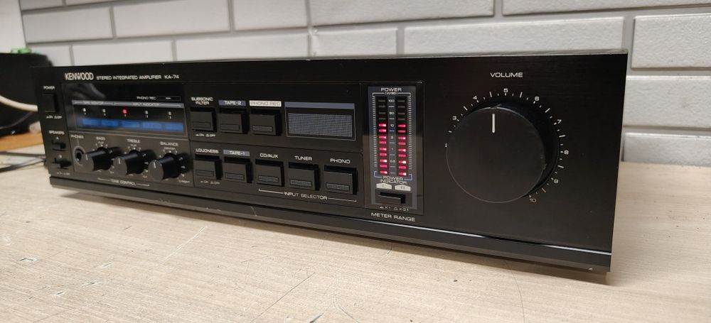 Wzmacniacz hi-fi stereo KENWOOD
