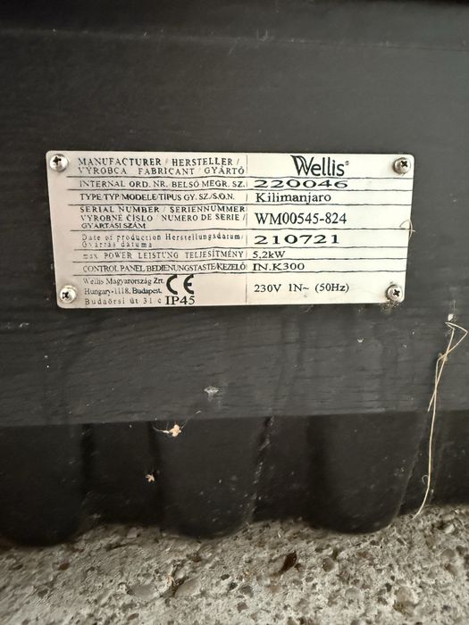 Wellis wanna ogrodowa - calo roczna 6 osobowa