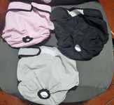 Fraldas reutilizáveis para cães