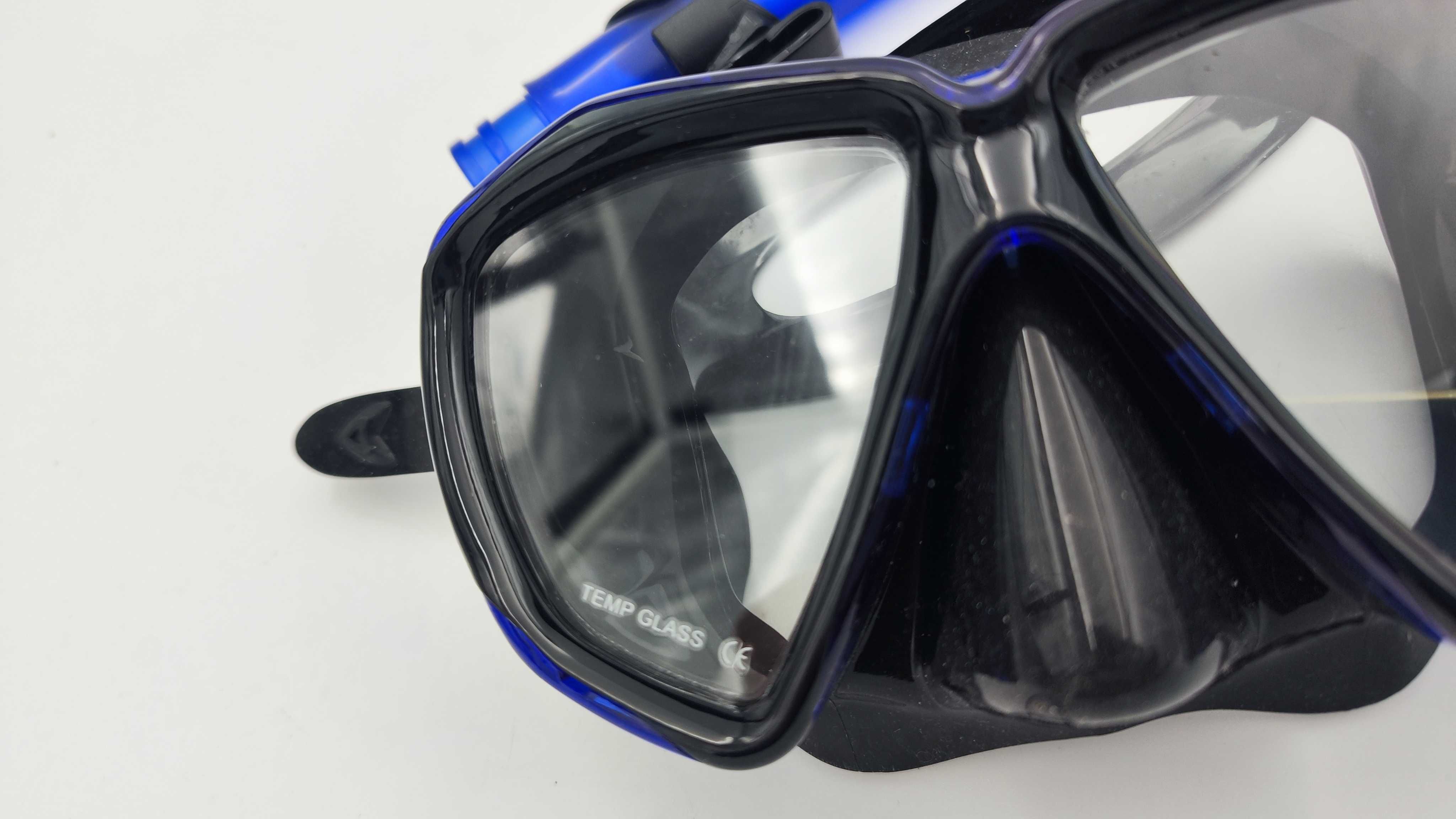 Zestaw do snorkelingu, Maska do nurkowania (K456)