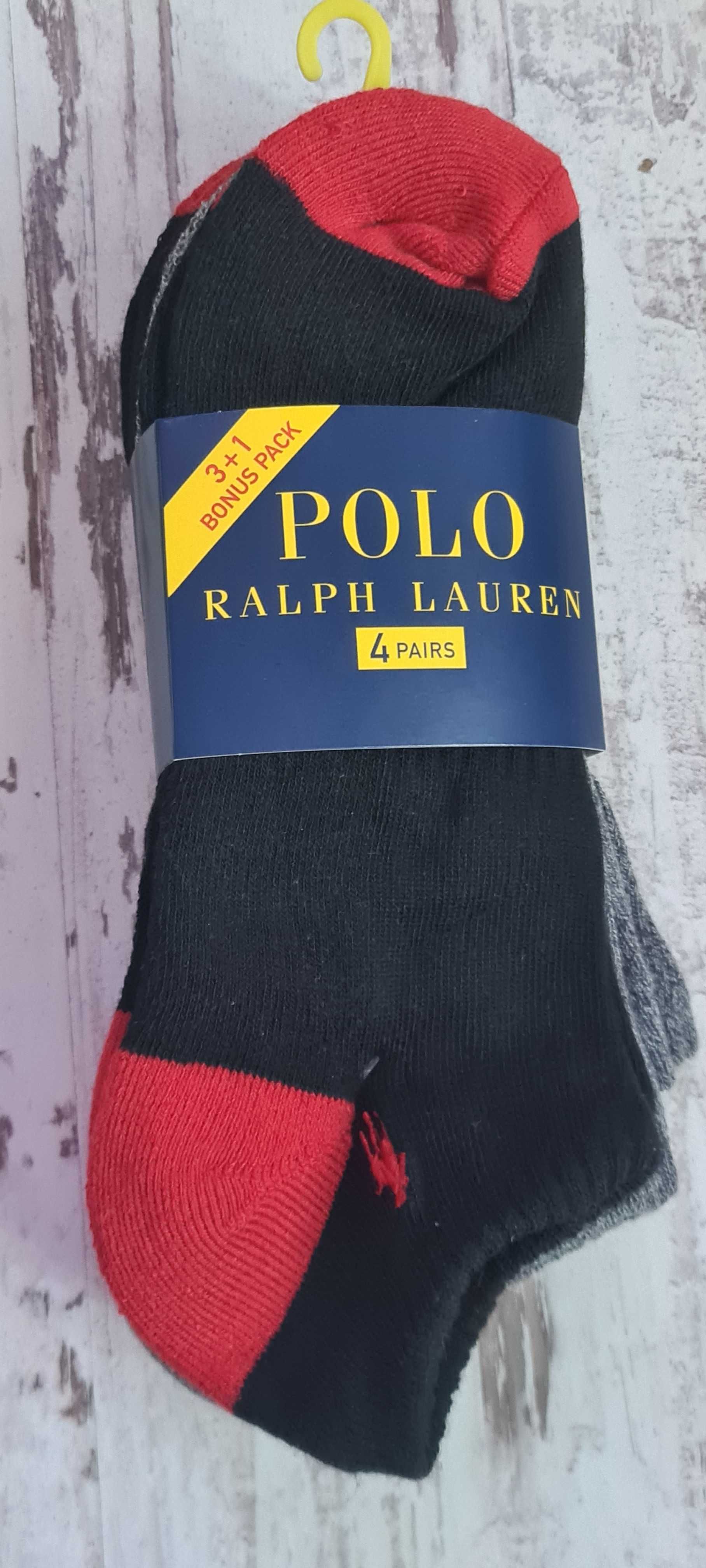 POLO RALPH LAREN skarpetki orginal roz.40-46 4 pary .