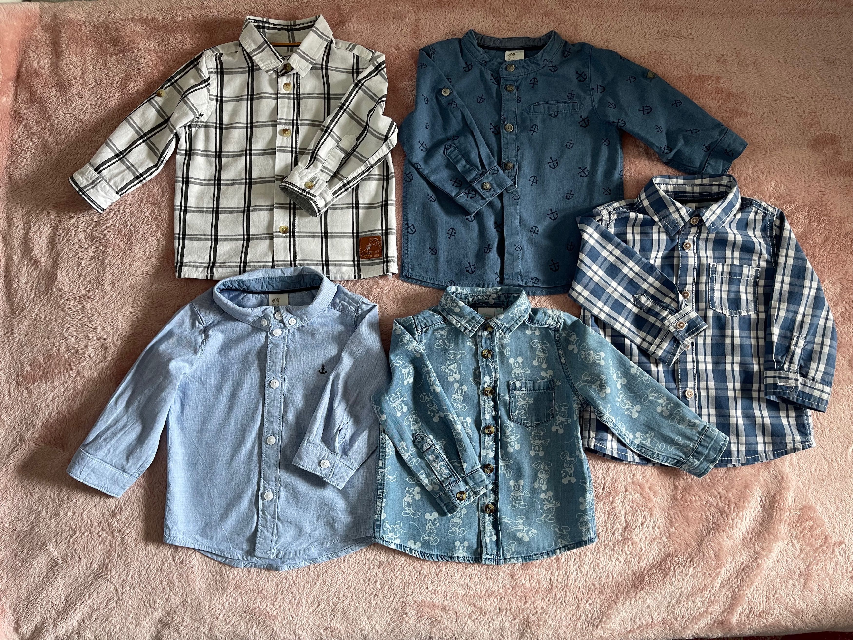 Koszula elegancka H&M rozmiar 68 (74), jak NOWA
