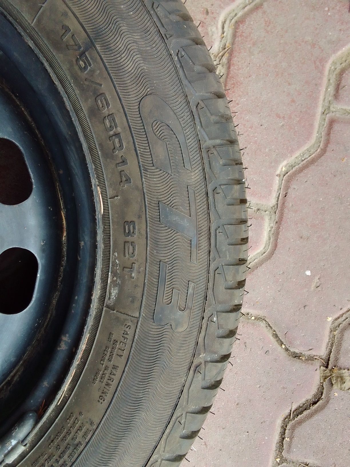 Koło zapasowe R14 Opona GOODYEAR 7.5mm