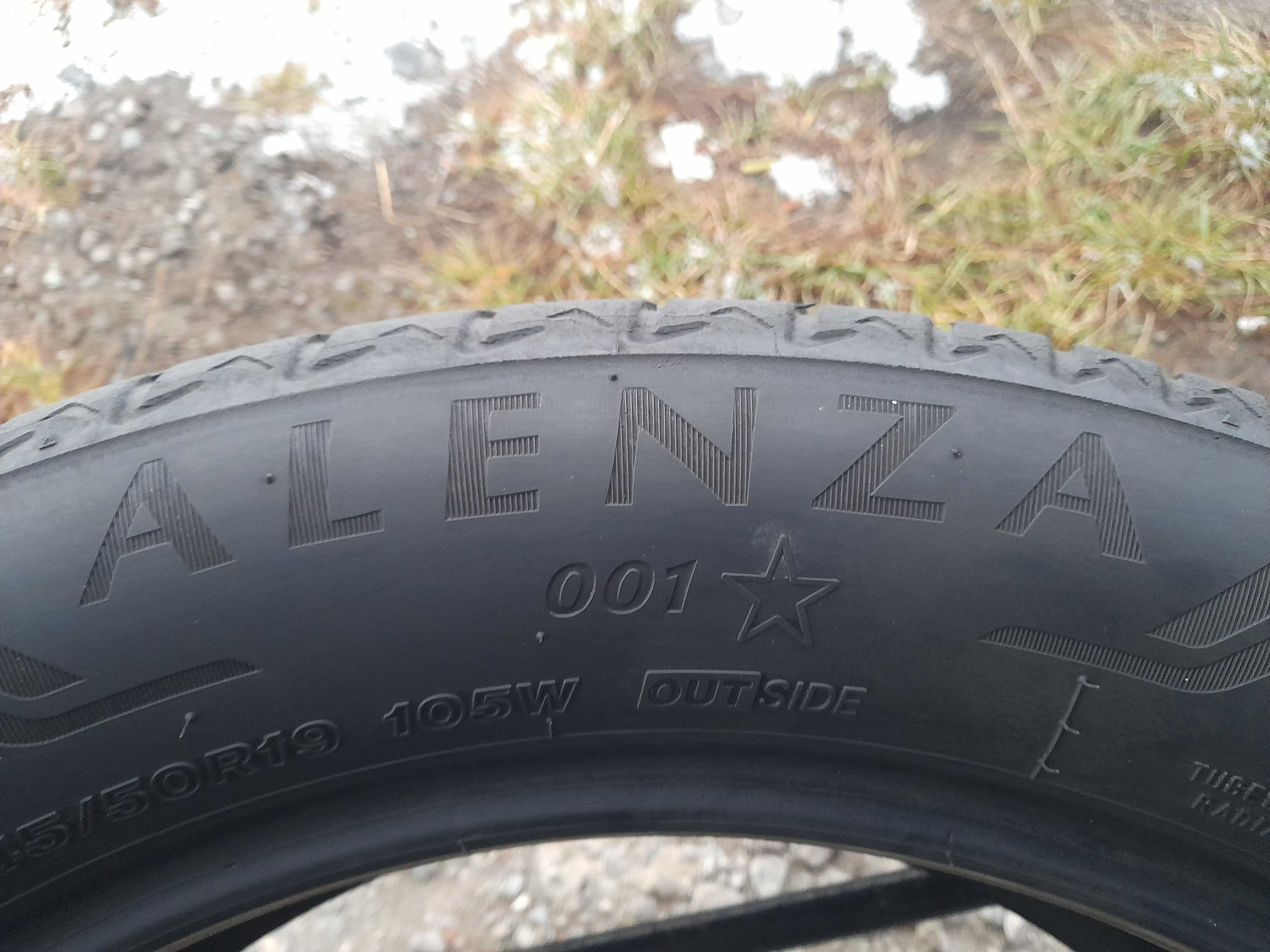 Літні шини 	245/50 R19  Bridgestone Alenza 001