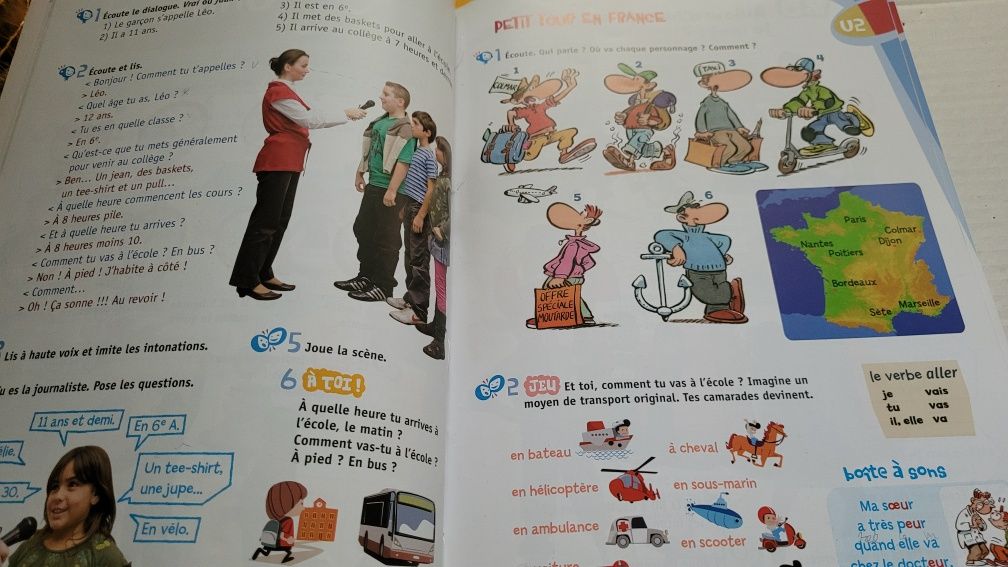 CLE International Vitamine 2 podręcznik używany do francuskiego