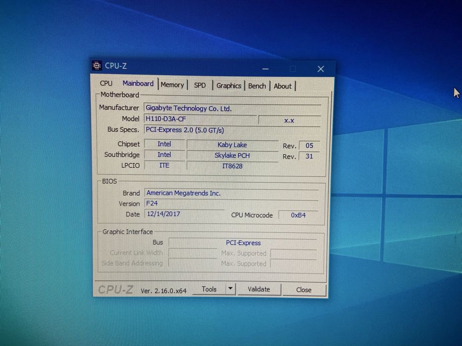 Gigabyte ga-h110-d3a