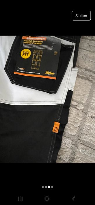 Spodnie robocze Snickers