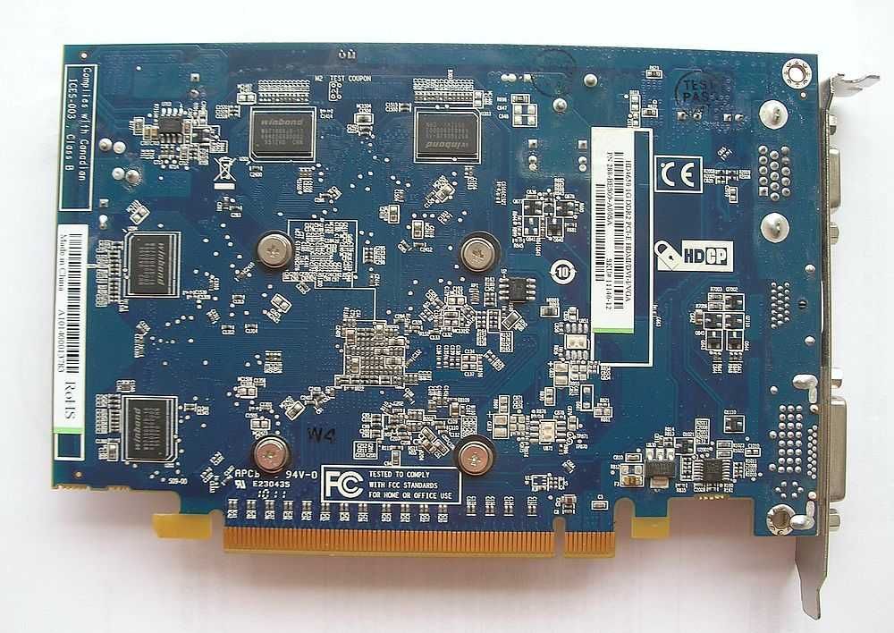 Видеокарта Radeon HD 4650 (1 ГБ, VGA, DVI, HDMI)