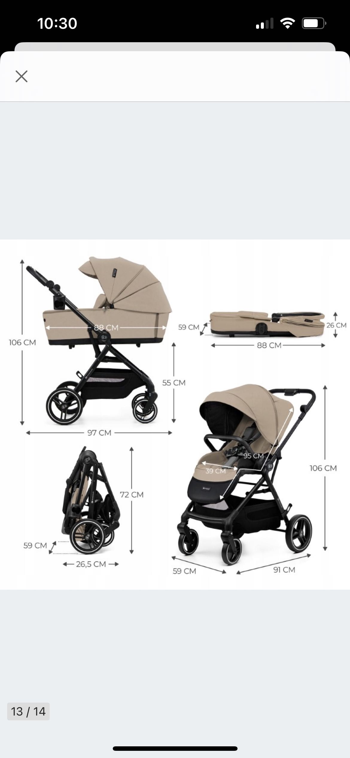 Wózek Kinderkraft YOXI