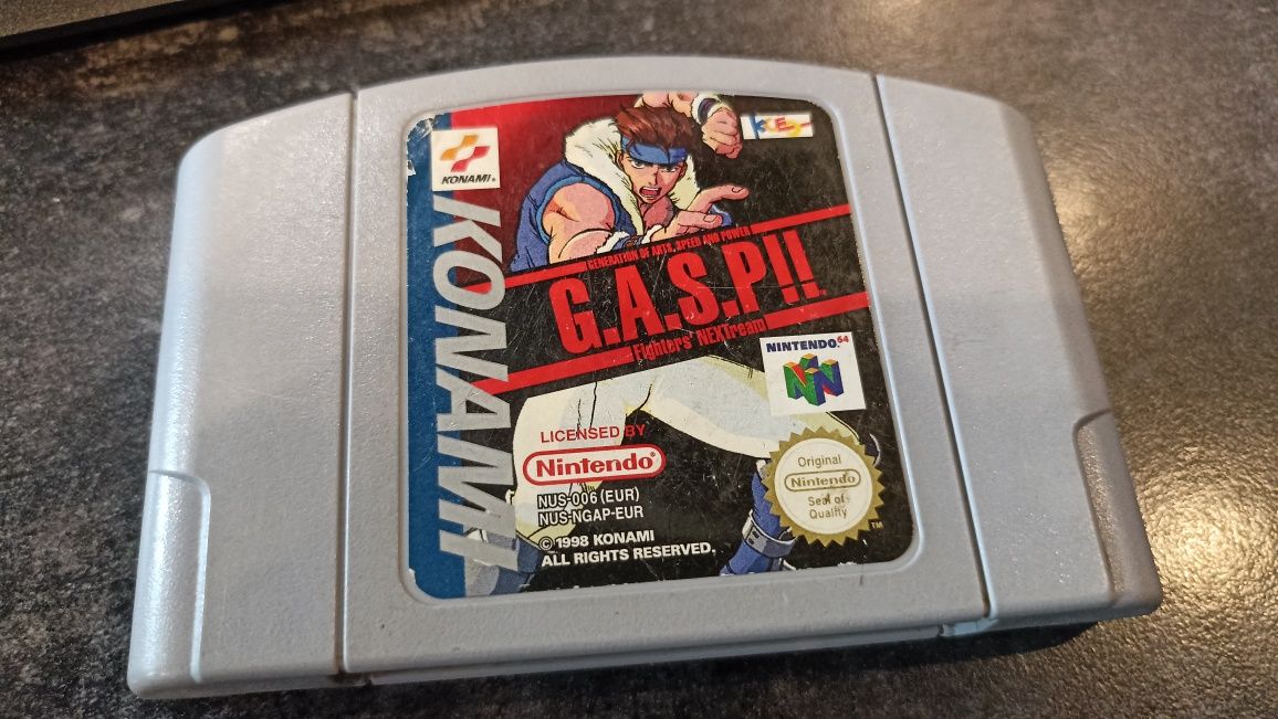 GASP G.A.S.P. Nintendo 64 N64 możliwa zamiana SKLEP kioskzgrami