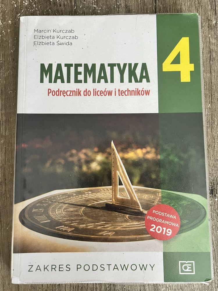 Matematyka 4 podręcznik