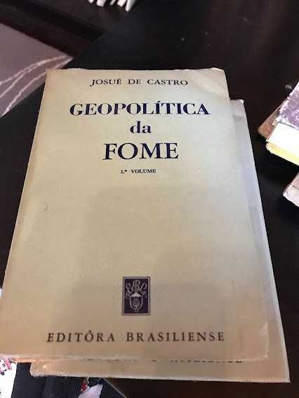 Geopolítica da Fome, Prof Josué de Castro