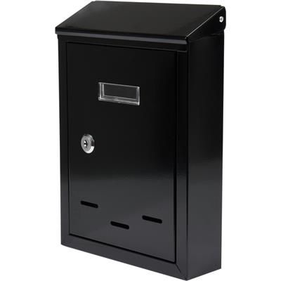 Skrzynka na listy 285x200x60mm czarna
