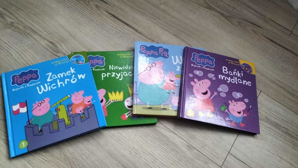 Zestaw wiązek pig świnka Peppa z plytami