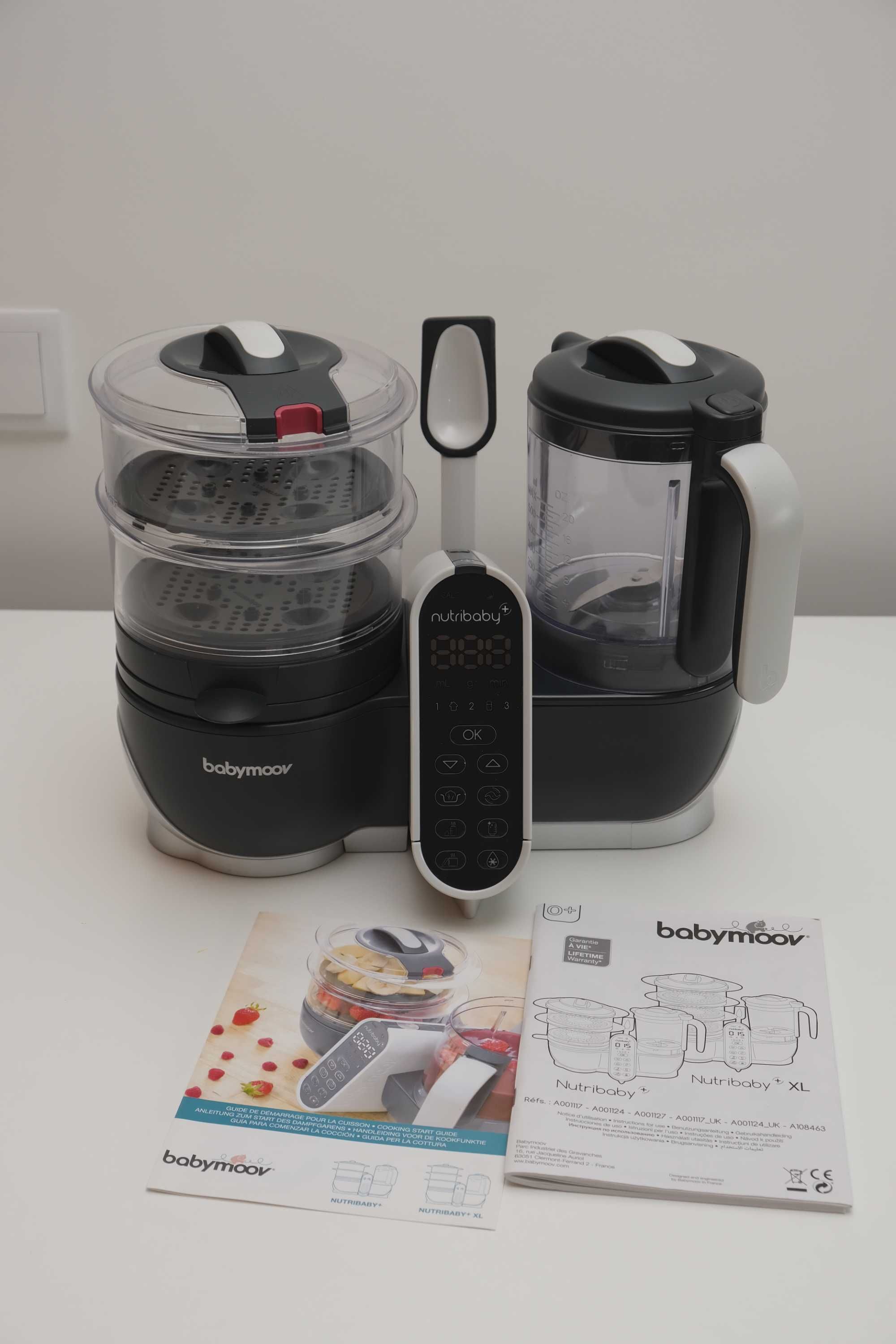 Robot de cozinha BABYMOOV Nutribaby+