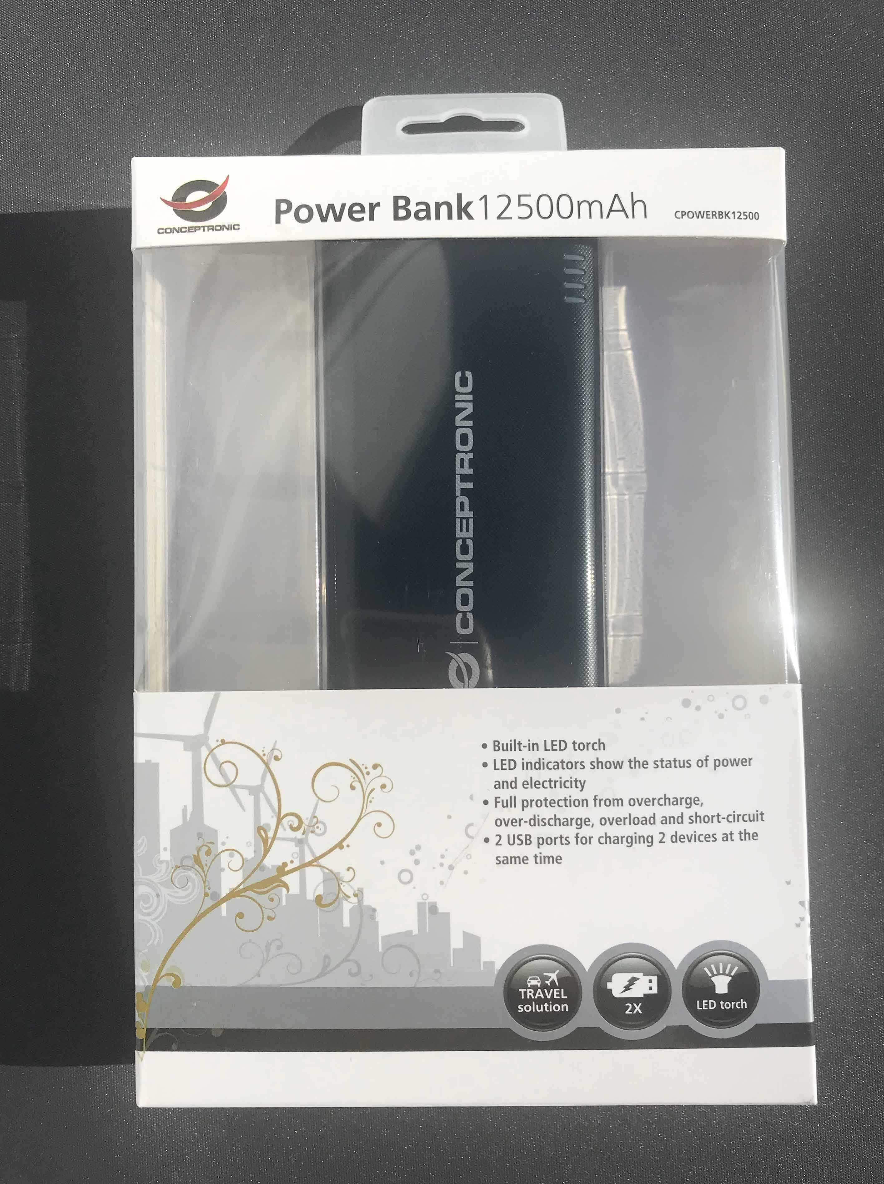 Power Bank Conceptronic 12500mAh