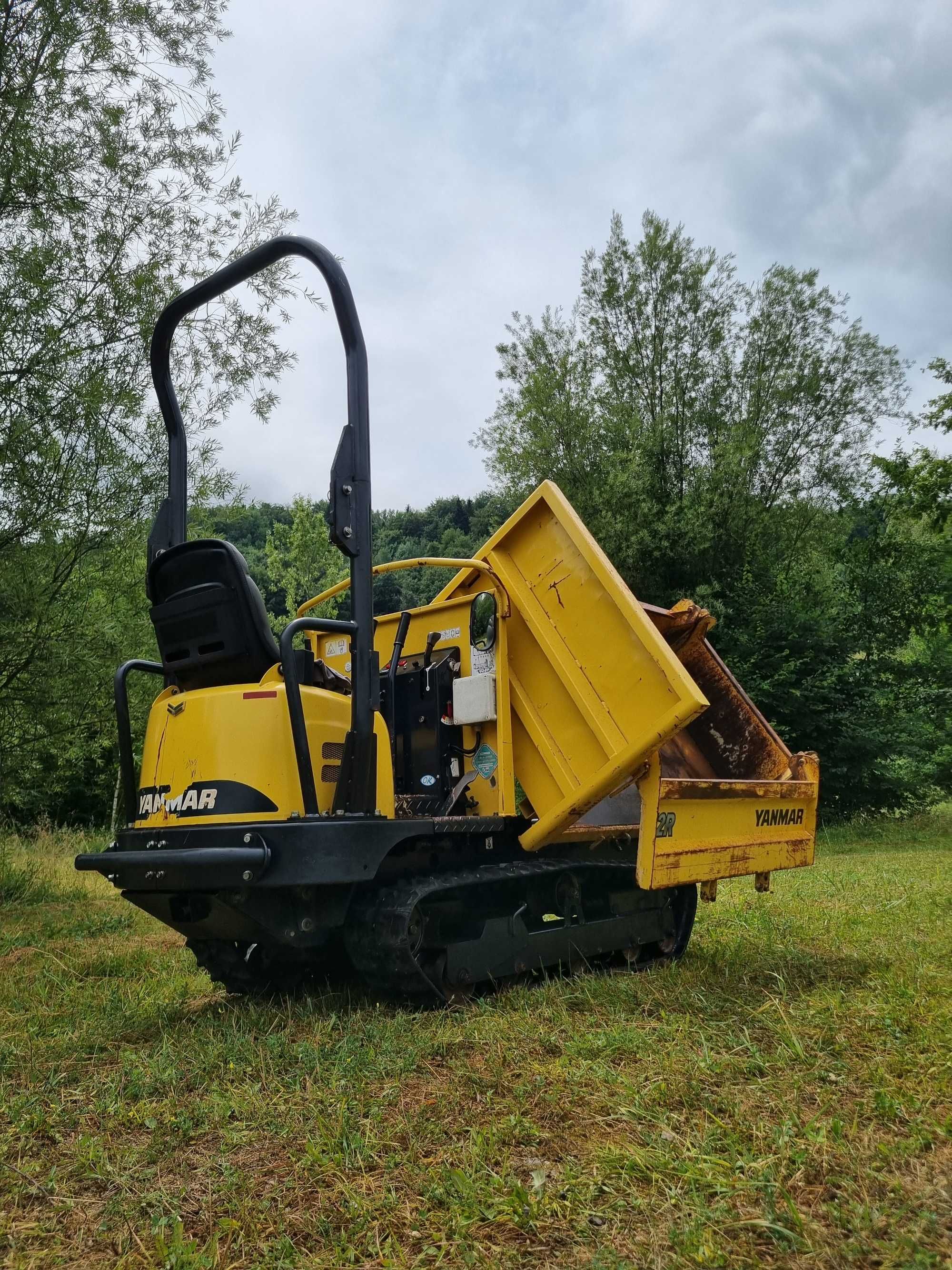 Wozidło Gąsienicowe 1,2t YANMAR C12R-B 2018r JakNowe Norwegia 3str kip