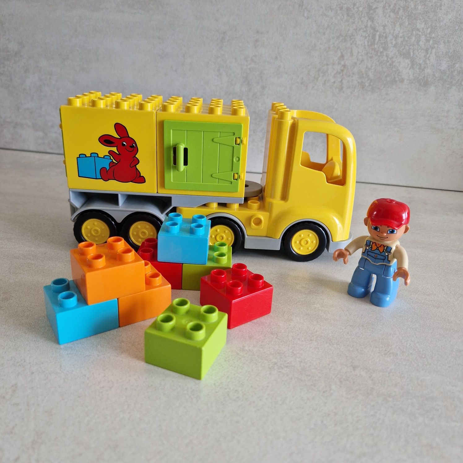 Lego duplo 10601 śmieciarka ciężarówka samochód