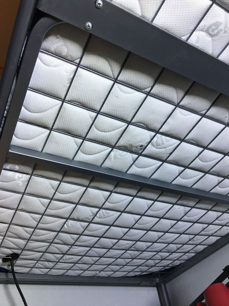 Łóżko piętrowe z biurkiem - IKEA SVARTA