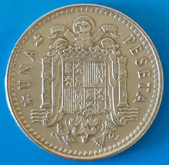 Lote de 3 Pesetas de 1966  estrelas *74*, *75* e *77*, Espanha