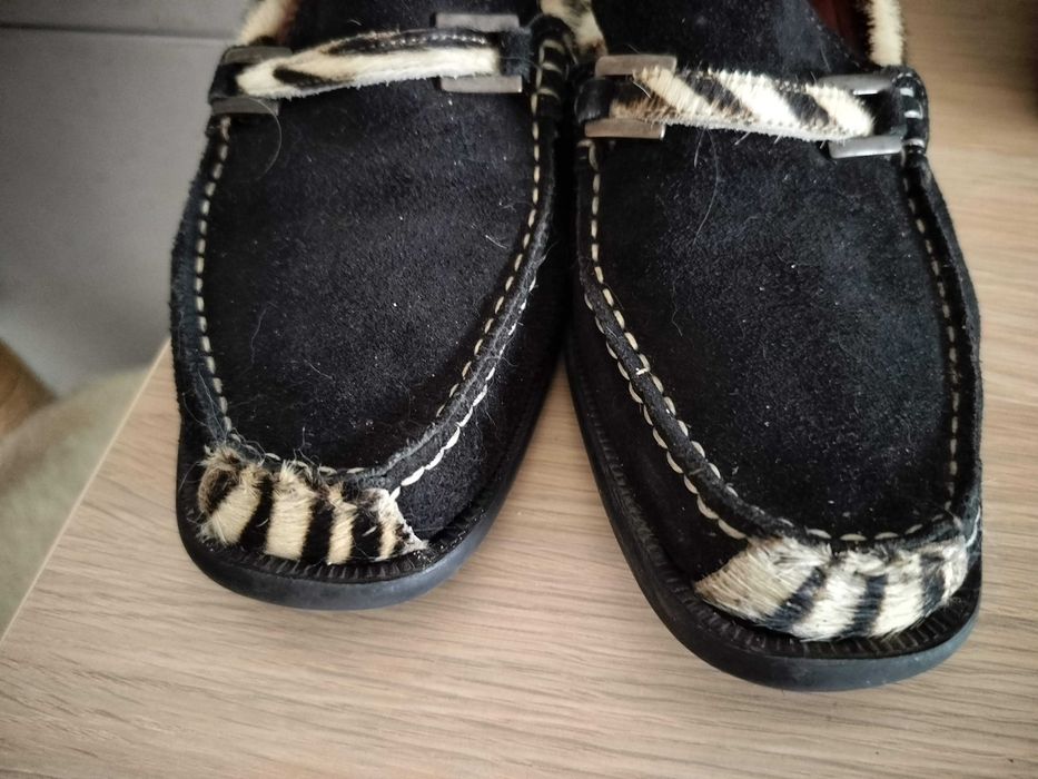 Buty damskie 39 G`Field mokasyny naturalna skóra wygodne lekkie dł25,5