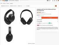 Headphones de luxo JBL Tour One M2 Bluetooth Noise Cancelling