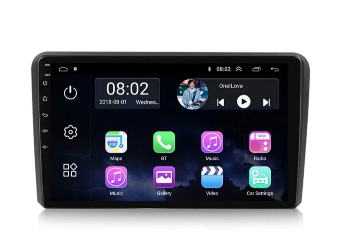 Radio 2 DIN Android Audi A3 8P