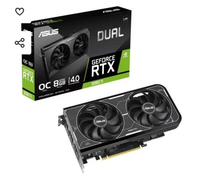 Placa Gráfica NVIDIA GeForce RTX 3060 Ti 8GB GDDR6 – Excelente estado!