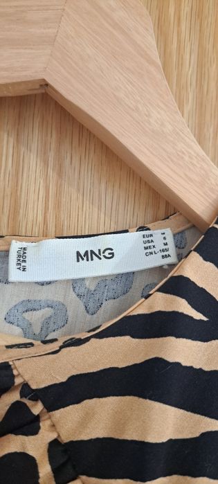 Vestido estampado Mango