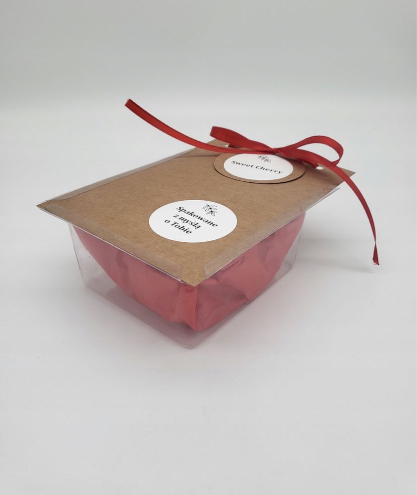 Wosk sojowy myszka Miki do kominka (Sweet cherry) MEGA PAKA