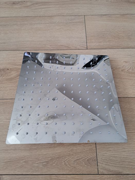 Deszczownica do prysznica kwadratowa srebrna