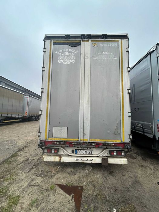 zestaw tandem 120m3 przejazdowy Mercedes Actros 2545 2 X 7,7 m STAN bd