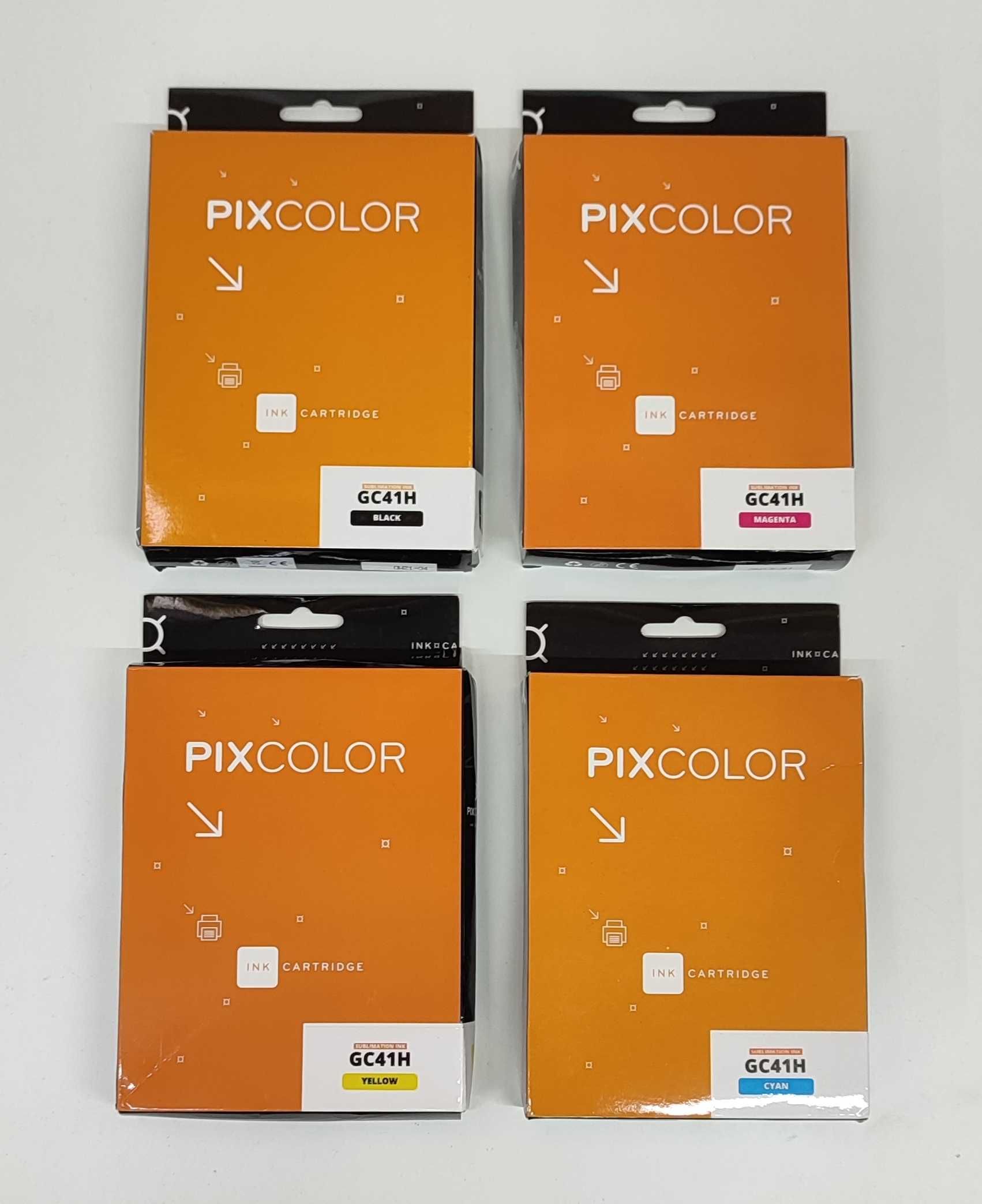 Tinteiros para Sublimação GC41H  pack 4un - Compativeis Ricoh SG3110DN