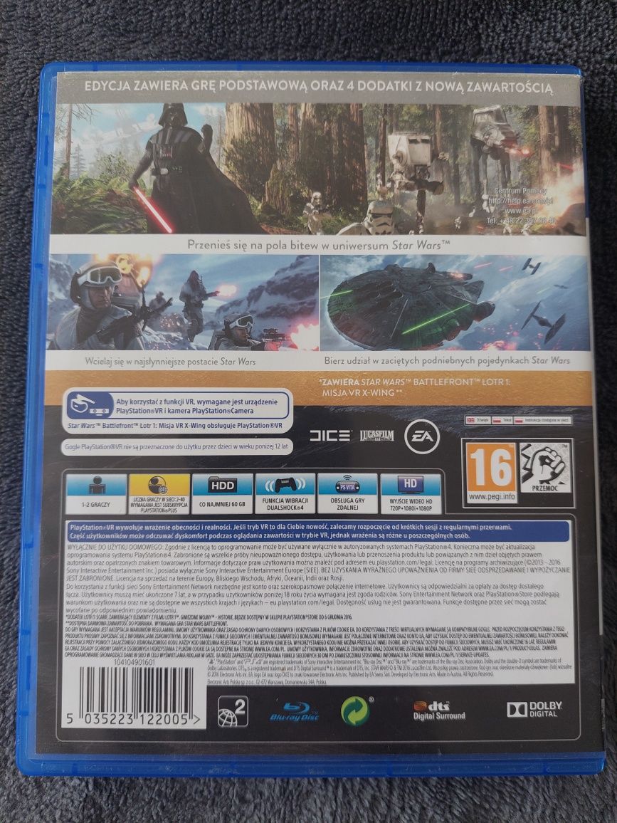 Star Wars Battlefront Edycja Ultimate (Gra PS4) używana