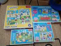 Puzzle trefl 3+ 4+ kici kocia świnka Peppa