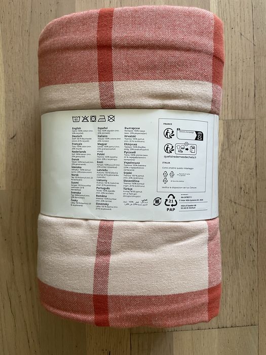 IKEA BESKSÖTEMAL Komplet pościeli 200/200