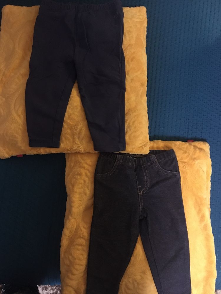 Dwupak legginsów w rozm. 74 - S. Oliver’s, Carter’s