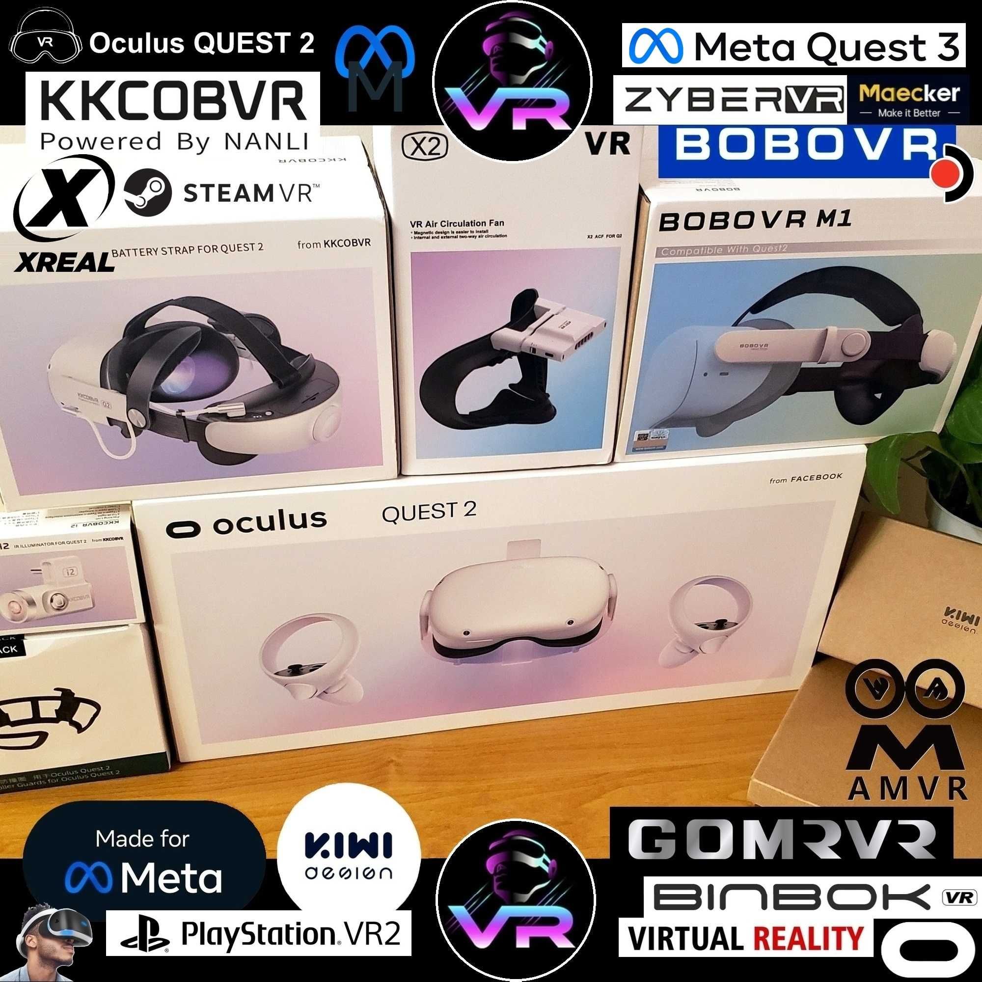 Лицьові накладки 10 шт. (маски) META Quest 3 \ Oculus Quest 2 \ PS VR2