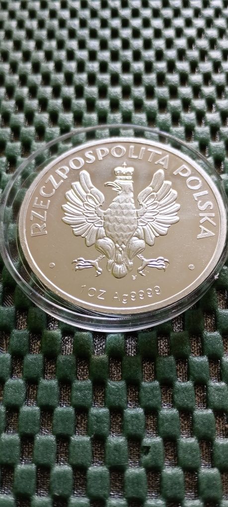 Jadwiga-srebrna moneta kolekcjonerska